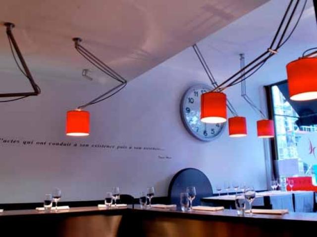 Eclairage restaurant Le Fourneau à Bruxelles